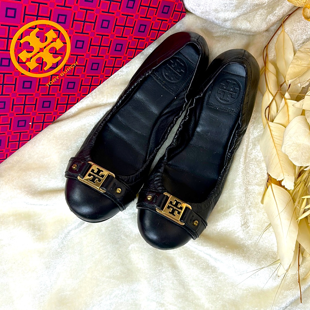 Tory Burch Black Leather